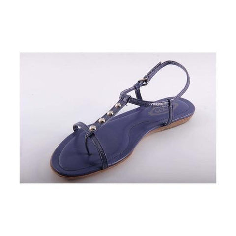 Blue 36 EUR - 6 US (241mm) Tods ladies flat sandal XXW0II05650ATSU817