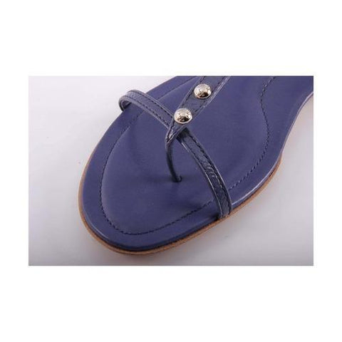 Blue 36 EUR - 6 US (241mm) Tods ladies flat sandal XXW0II05650ATSU817