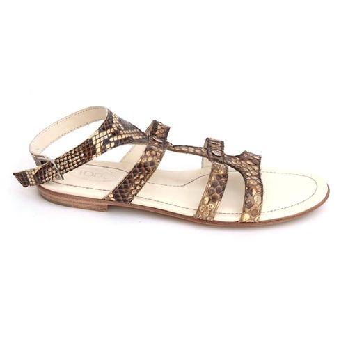 Multicolor 37.5 EUR - 7 US (250mm) Tods ladies flat sandal XXW0HA03970RJ0C005