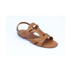 Camel 36 EUR - 6 US (241mm) Tods ladies flat sandal XXW0MD0C280D90S405