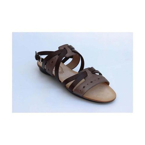 Brown 36 EUR - 6 US (241mm) Tods ladies flat sandal XXW0KU0C290VTF866B