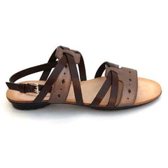 Brown 36.5 EUR - 6.5 US (244mm) Tods ladies flat sandal XXW0KU0C290VTF866B