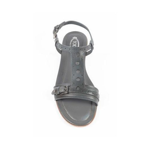 Grey 36 EUR - 6 US (241mm) Tods ladies flat sandal XXW0MD0A260D90B605