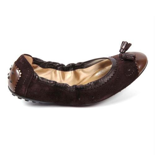 Brown 35.5 EUR - 5.5 US (237mm) Tods ladies ballerina XXW0HI0F590F53S800