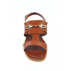 Brown 37 EUR - 6.5 US (247mm) Tods ladies flat sandal XXW0TK0M270D90S007
