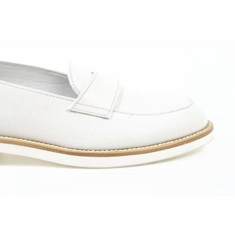 White 36 EUR - 6 US (241mm) Tods ladies loafer XXW0VX0L11088B0124