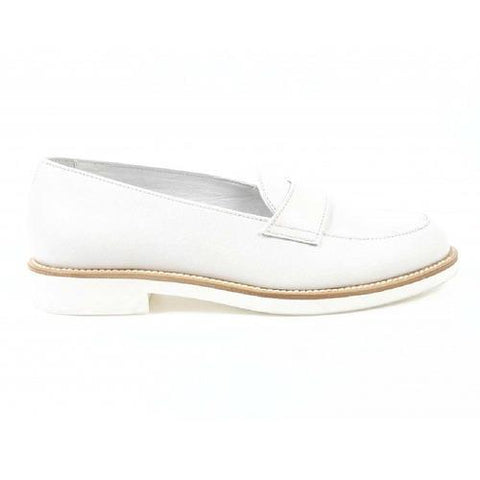 White 38 EUR - 7.5 US (254mm) Tods ladies loafer XXW0VX0L11088B0124