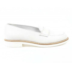White 40 EUR - 9 US (267mm) Tods ladies loafer XXW0VX0L11088B0124