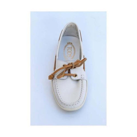 White 36 EUR - 6 US (241mm) Tods ladies  loafer XXW0MA05300BR0B001