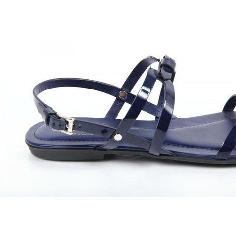 Blue 36.5 EUR - 6.5 US (244mm) Tods ladies flat sandal XXW0OV0E390OW0U606