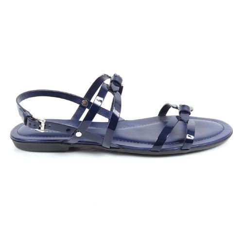 Blue 36.5 EUR - 6.5 US (244mm) Tods ladies flat sandal XXW0OV0E390OW0U606