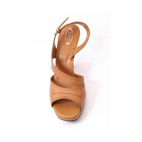 Camel 36.5 EUR - 6.5 US (244mm) Tods ladies sandal XXW0IZ05780D90S405
