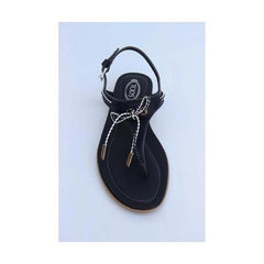 Dark Blue 36 EUR - 6 US (241mm) Tods ladies flat sandal XXW0II0A250BR09975