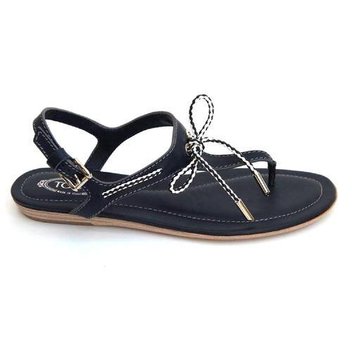 Dark Blue 36 EUR - 6 US (241mm) Tods ladies flat sandal XXW0II0A250BR09975