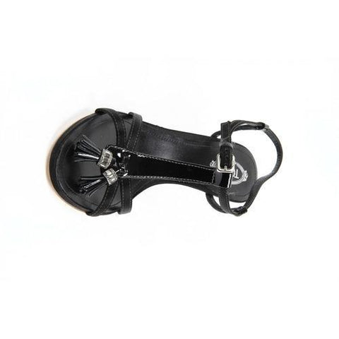Black 36.5 EUR - 6.5 US (244mm) Tods ladies sandal XXW0KM078202U2B999