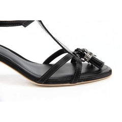 Black 36.5 EUR - 6.5 US (244mm) Tods ladies sandal XXW0KM078202U2B999