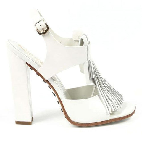 White 38 EUR - 7.5 US (254mm) Tods ladies sandal XXW0TT0J87008HB015