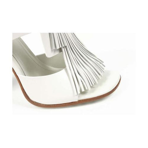 White 39.5 EUR - 8.5 US (263mm) Tods ladies sandal XXW0TT0J87008HB015