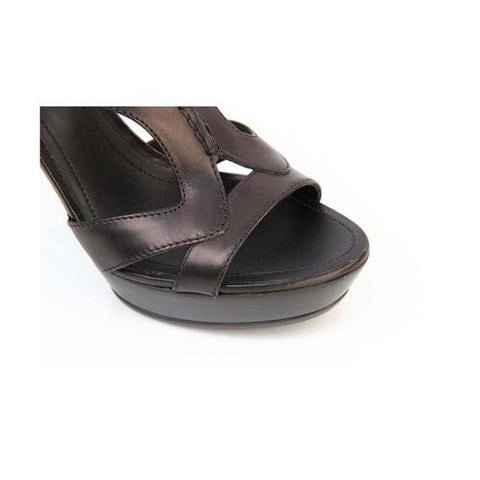 Black 36 EUR - 6 US (241mm) Tods ladies sandal XXW0NJ0C280D90B999