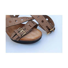 Taupe 36.5 EUR - 6.5 US (244mm) Tods ladies sandal XXW0MH0A190RE0S812