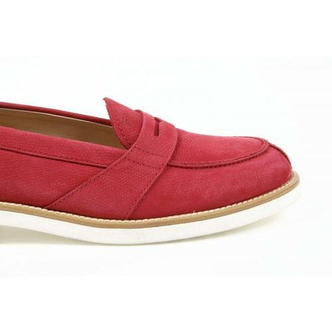 Red 38 EUR - 7.5 US (254mm) Tods ladies loafer XXW0VX0L7807XWR405