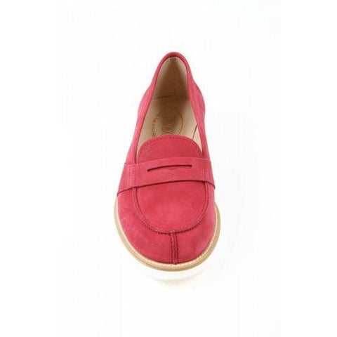 Red 38.5 EUR - 7.5 US (257mm) Tods ladies loafer XXW0VX0L7807XWR405