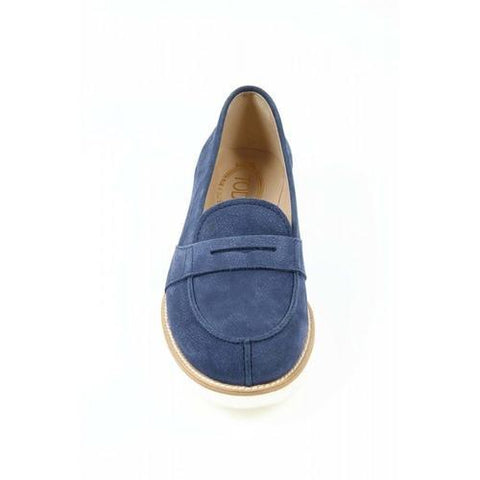 Blue 37 EUR - 6.5 US (247mm) Tods ladies loafer XXW0VX0L7807XWU616