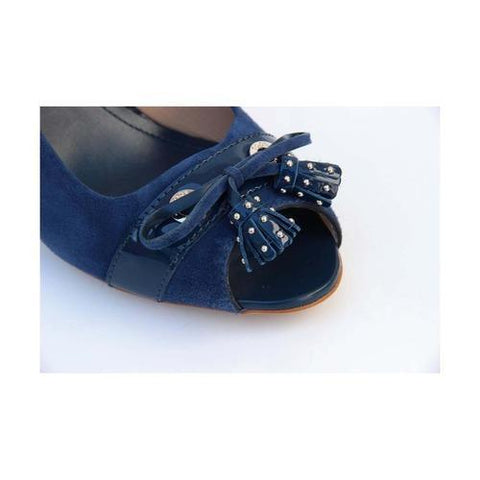 Blue 36 EUR - 6 US (241mm) Tods ladies sandal XXW0ND0B830SU2006J
