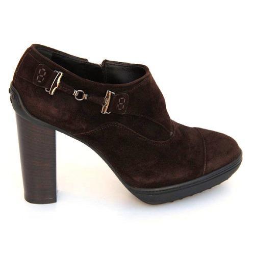 Brown 39 EUR - 8 US (260mm) Tods ladies ankle boot XXW0OJ0D290HR0S800