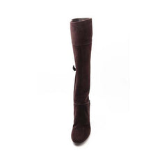 Brown 37 EUR - 6.5 US (247mm) Tods ladies high boot XXW0MT0A940EY20600