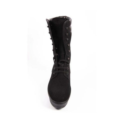 Black 37 EUR - 6.5 US (247mm) Tods ladies short boot XXW0QE0A710P2EB999