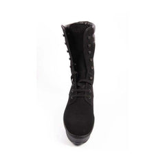 Black 37 EUR - 6.5 US (247mm) Tods ladies short boot XXW0QE0A710P2EB999