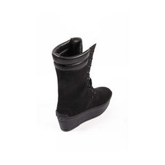 Black 37 EUR - 6.5 US (247mm) Tods ladies short boot XXW0QE0A710P2EB999
