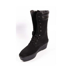 Black 37 EUR - 6.5 US (247mm) Tods ladies short boot XXW0QE0A710P2EB999