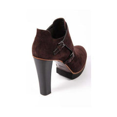 Brown 40 EUR - 9 US (267mm) Tods ladies ankle boot XXW0QG0F7702UK0531