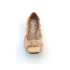 Taupe 37 EUR - 6.5 US (247mm) Tods ladies ballerina XXW0DK0A0403J6C210