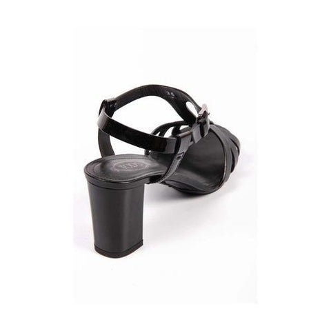 Black 36 EUR - 6 US (241mm) Tods ladies sandal XXW0RI0G880OW0B999