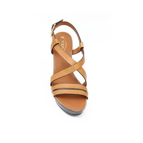 Camel 41 EUR - 9.5 US (273mm) Tods ladies sandal XXW0NJ0E490HS2171Z