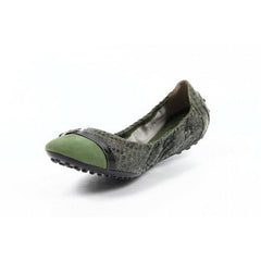 Green 36.5 EUR - 6.5 US (244mm) Tods ladies ballerina XXW0HI040703JO3399