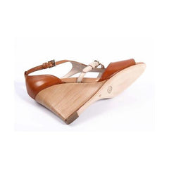 Brown 38 EUR - 7.5 US (254mm) Tods ladies sandal XXW0RD0G8201G9191U