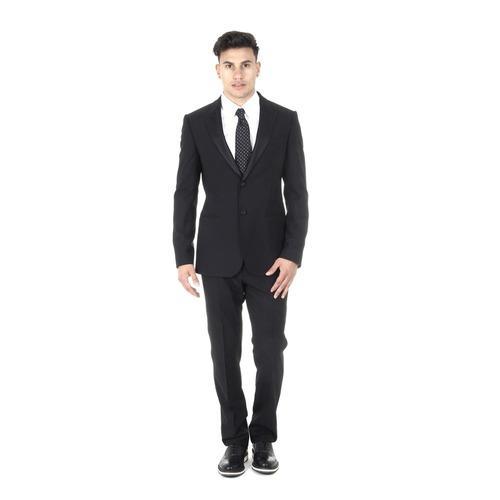 Black 56 EUR - 46 US Armani Collezioni mens suit M-Line TCVMOP 0B006 999