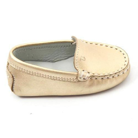 Gold 18 EUR - 3 US Tods girl mocassin B00G00-I70