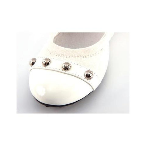 White 29 EUR - 11 US Tods girl ballerinas UXC0HI05450V2HB001