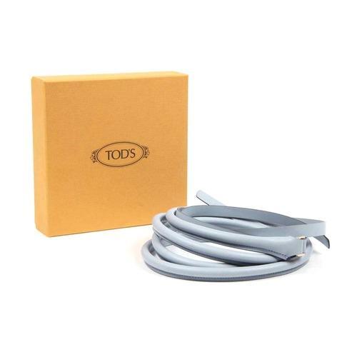 Light Blue 80c Tods womens belt XCWCQB31100TOPU017