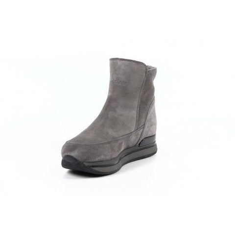 Grey 37 EUR - 7 US Hogan Womens Short Boot HXW2410S17098CB800
