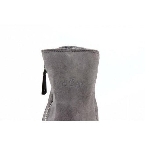 Grey 37.5 EUR - 7.5 US Hogan Womens Short Boot HXW2410S17098CB800
