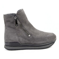 Grey 37.5 EUR - 7.5 US Hogan Womens Short Boot HXW2410S17098CB800