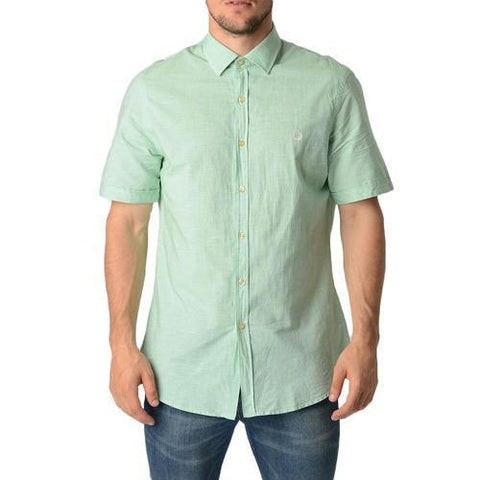 Green S Fred Perry Mens Shirt 30202471 7054