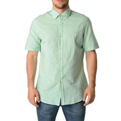 Green M Fred Perry Mens Shirt 30202471 7054