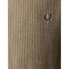 Taupe L Fred Perry Mens Sweater 30472001 0836